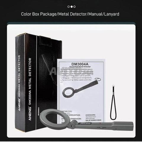 Détecteur de métaux portable - 2