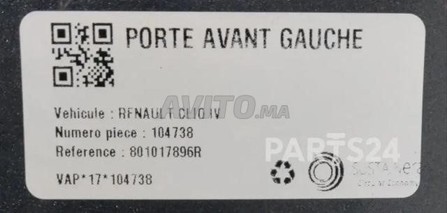 Portière avant gauche nue Renault Clio 2018 - 2