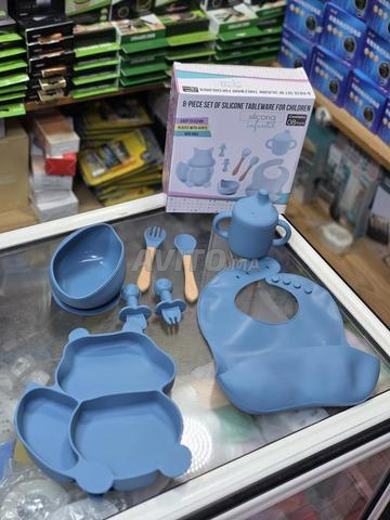 Ensemble de couverts pour enfants en silicone – 8 pièces 💫 - 2