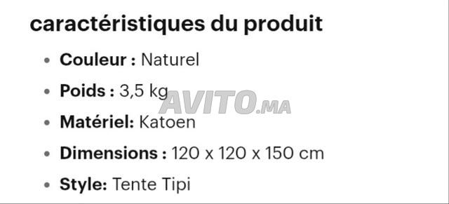 Tipi Enfant - Tente de jeu - - 2