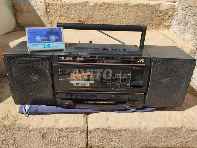 Radio cassette vintage JVC PC-33 - 2