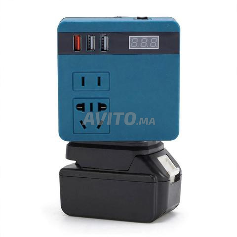 Convertisseur batterie Makita en courant 220V - 2
