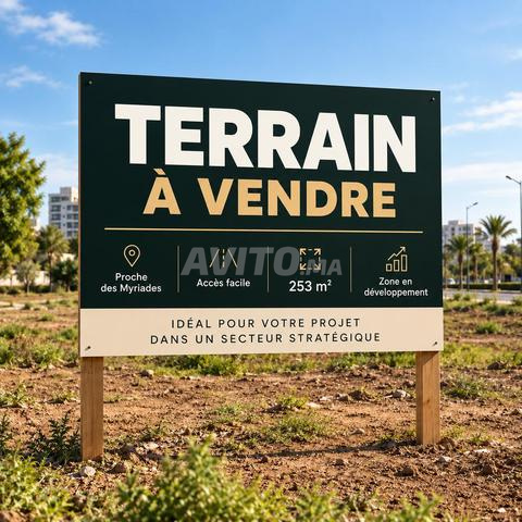 Terrain 253 m² à vendre – Proche des Myriades