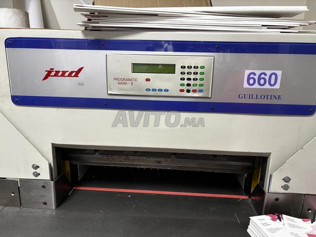 Massicot électrique programmable JUD 660 mm Pro
