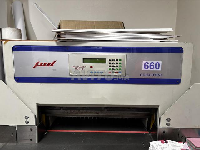 Massicot électrique programmable JUD 660 mm Pro