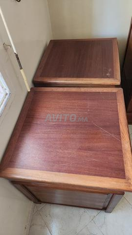 Salon marocain bois massif plus 2 coins rangement - 2
