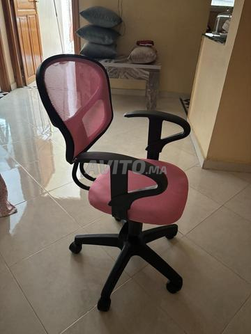 Fauteuil enfant avec accoudoirs Smarty rose - 2