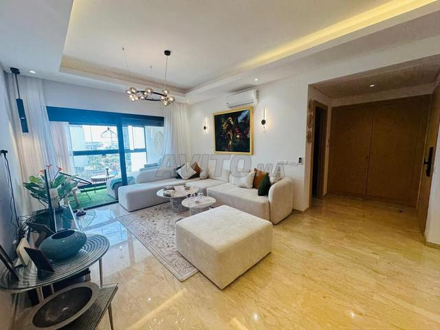 Location appartement meublé 3 Chambres à Casablanca Finance City 📍