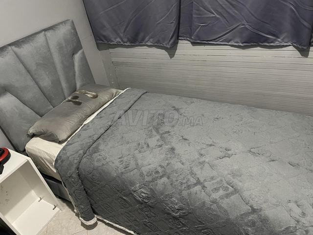 Lit avec rangement et matelas - 2