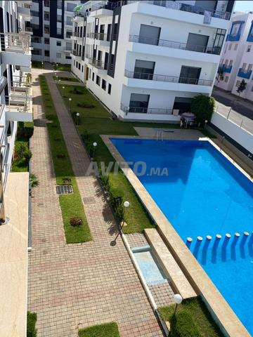 Appartement 2 chambres salon - Piscine à Bouznika