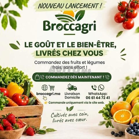Broccagri.ma pour la livraison de fruits et légumes
