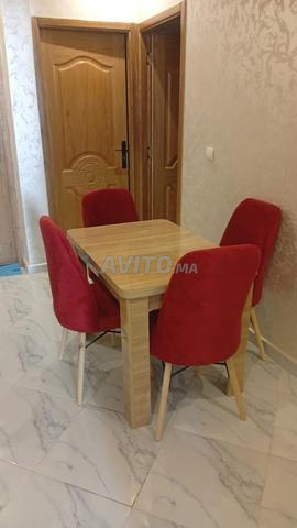 Table et chaises MDF - 2