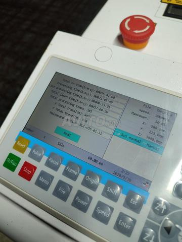 آلة ليزر CO2 1 متر × 80 سم 100 واط - 2