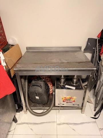 2 tables inox - 2