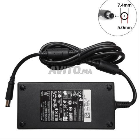 ⚡ CHARGEUR DELL 180W 492-BFDJ – 7.4mm - 2