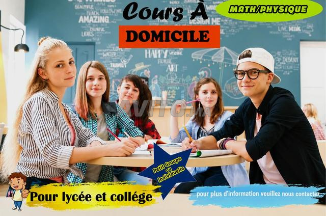 Cours à domicile Maths physique bilingue