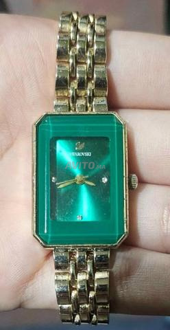 Montre Swarovski femme verte - 2