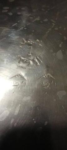 Plat en argent ancien authentique - 2