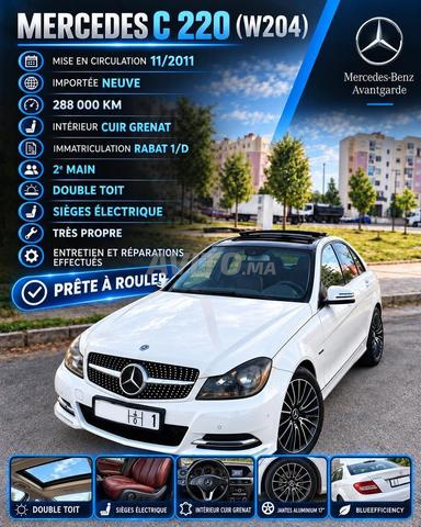 Mercedes C220 CDI W204 - 2ème main
