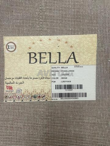 Tapis beige bella 1er choix - 2