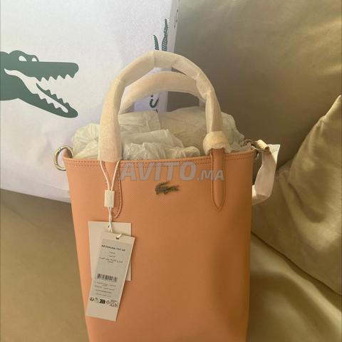 Sac Lacoste authentique neuf couleur rose élégante - 2
