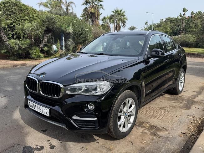 BMW X6 F16 3.0d xDrive – 2015 | Noir / Cuir blanc