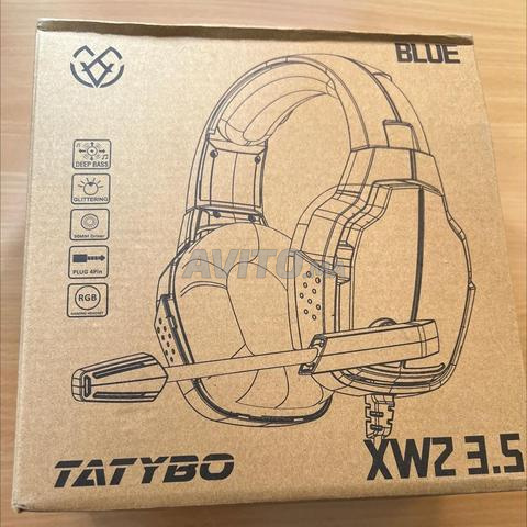 Casque gaming haut de gamme, neuf et non utilisé