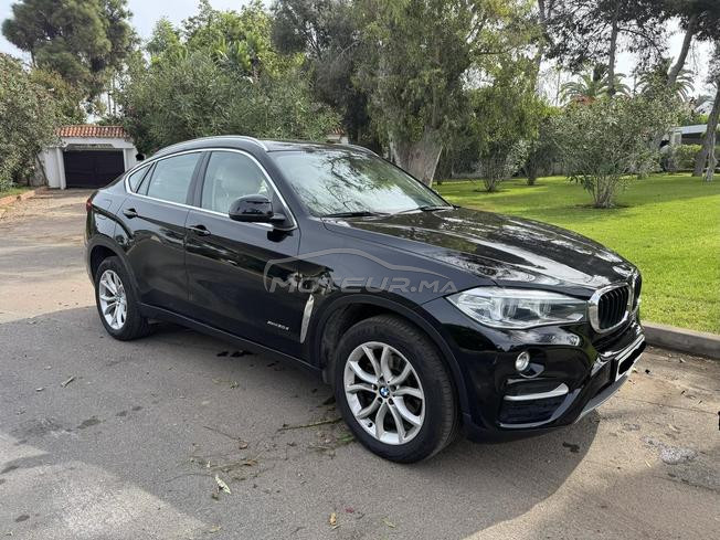 BMW X6 F16 3.0d xDrive – 2015 | Noir / Cuir blanc