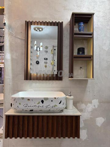 Meuble Salle de Bain PVC & Céramique - 2