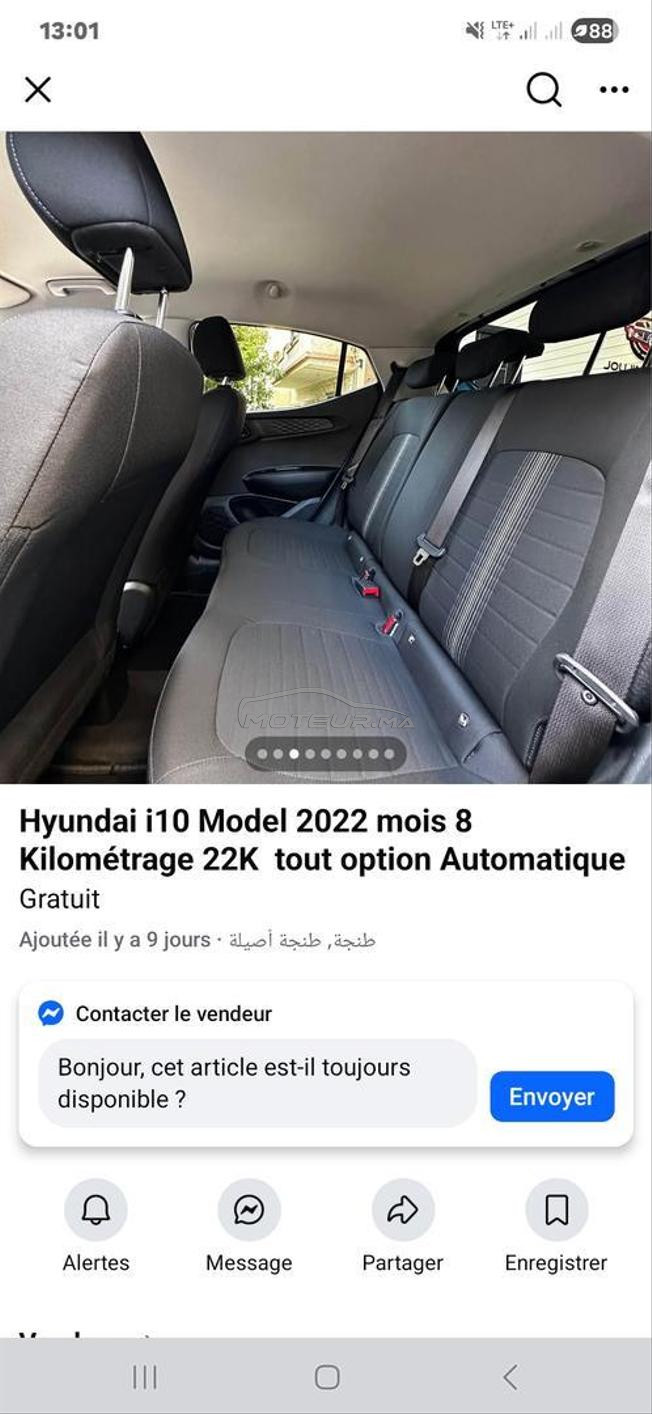 i10 automatique 2023 64k