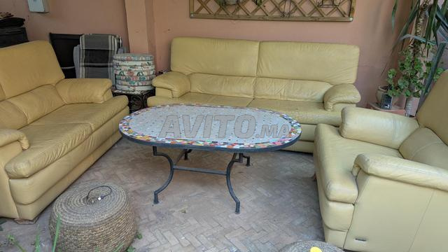 3 fauteuils (3, 2 et 1 places)