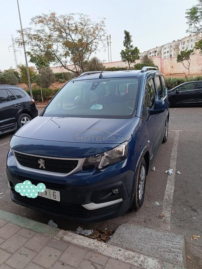 Peugeot Rifter, 09/2020, couleur bleu foncé