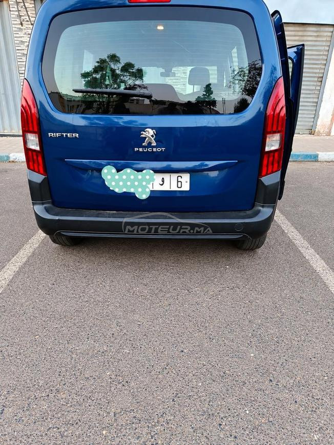 Peugeot Rifter, 09/2020, couleur bleu foncé