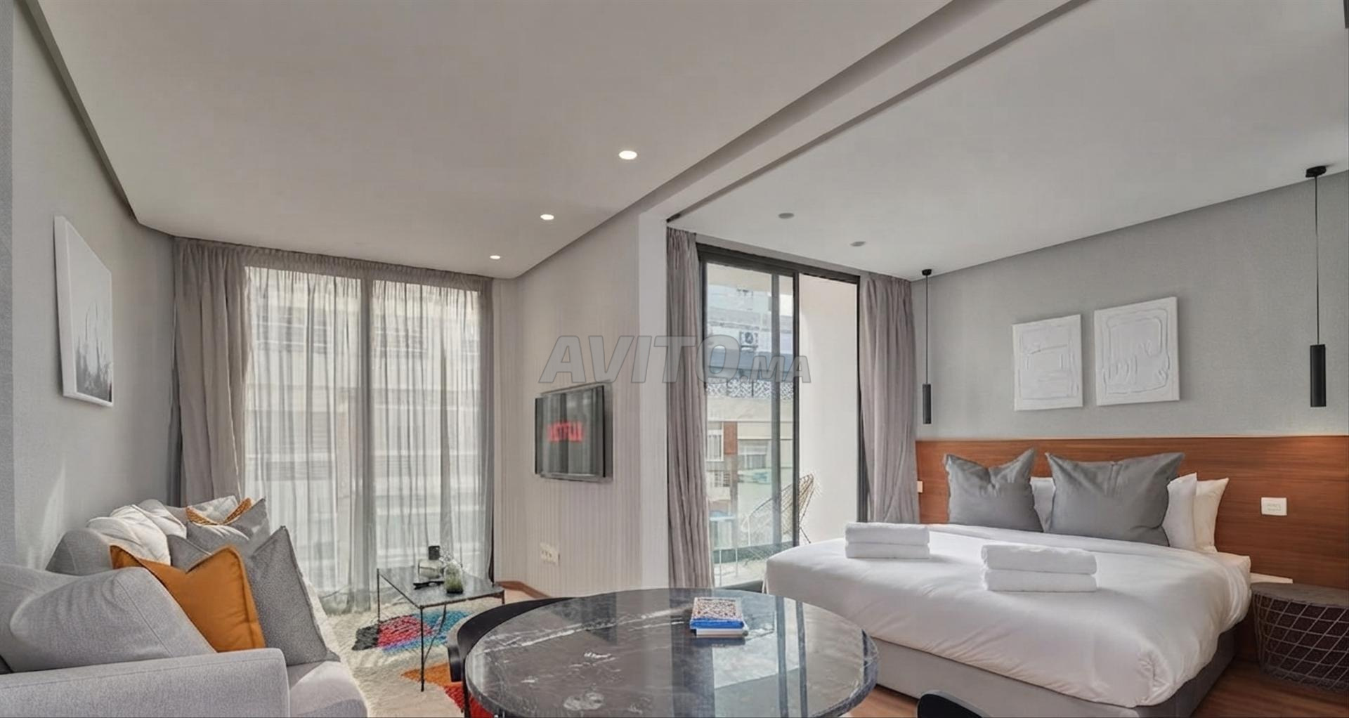 Studio au cœur de Palmier/abdelmoumen Casablanca