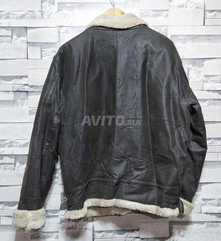 Veste Aviateur Cuir Taille 56 - 2