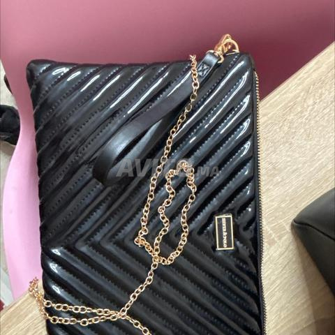 Sac Silver & Polo noir matelassé – Grand format - 2