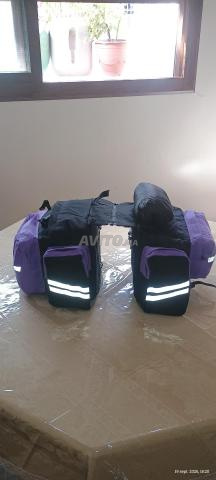 Sacoche pour vélo étanche 2 en 1, sac à dos - 2