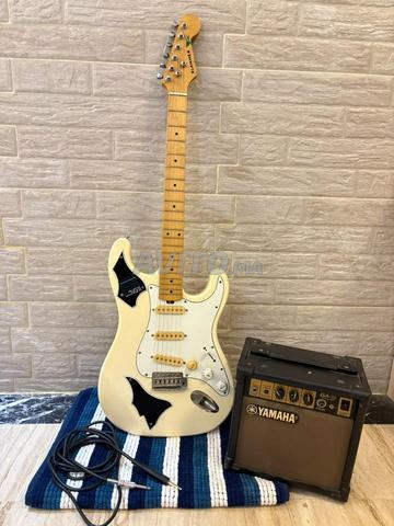 Guitare électrique Slammer avec amplificateur Yamaha