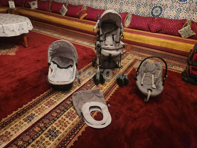 Vente poussette et chaise auto et maxi cosi