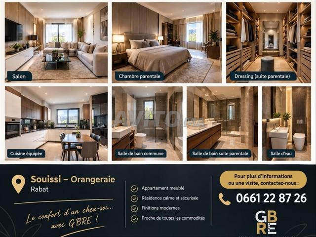 Magnifique appartement meublé en location à l'Orangeraie - 2