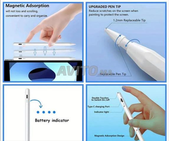 Stylo Bluetooth rechargeable pour iPad et tablette - 2