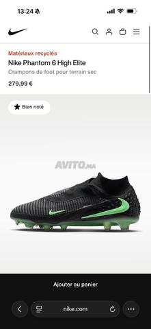 Nike Phantom 6 High Elite 40.5 BLACK GREEN