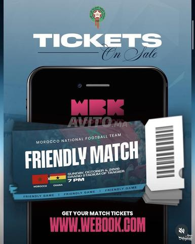 Billet dispo match Maroc vs Ghana