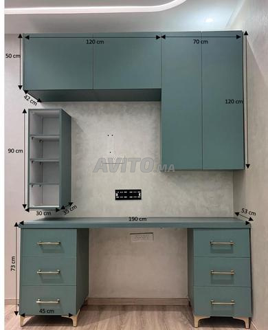 Ensemble Bureau avec Chaise ergonomique - 2