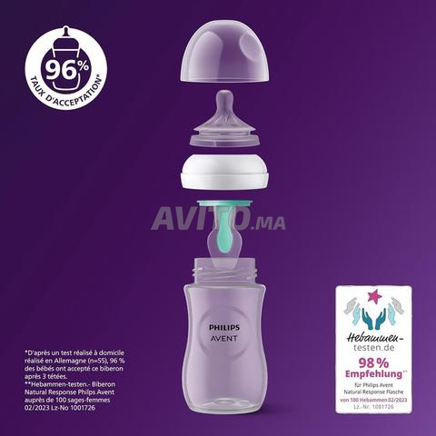 Biberons Philips Avent Natural Nouveaux-nés 260ml Neufs - 2