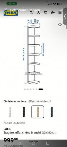 Étagère LACK, effet chêne blanchi, 30x190 cm - 2