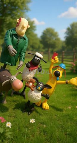 Statues de personnages de dessins animés - 2