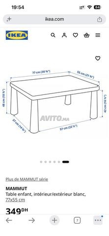 Bureau et chaise enfant - 2