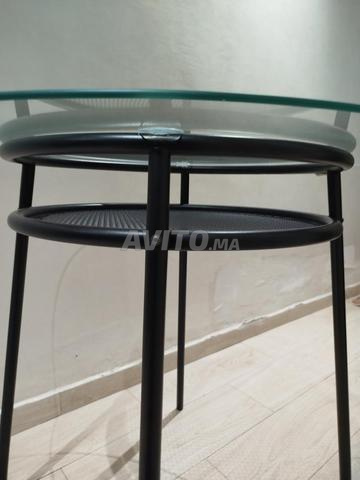 Table d’appoint moderne en verre - 2