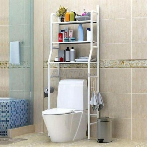 Étagère de Salle de Bain Multifonction - 2